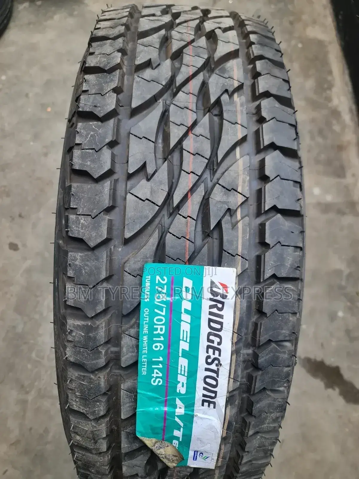 275 /70 R16 Bridgestone Tyres (All Terrrain)