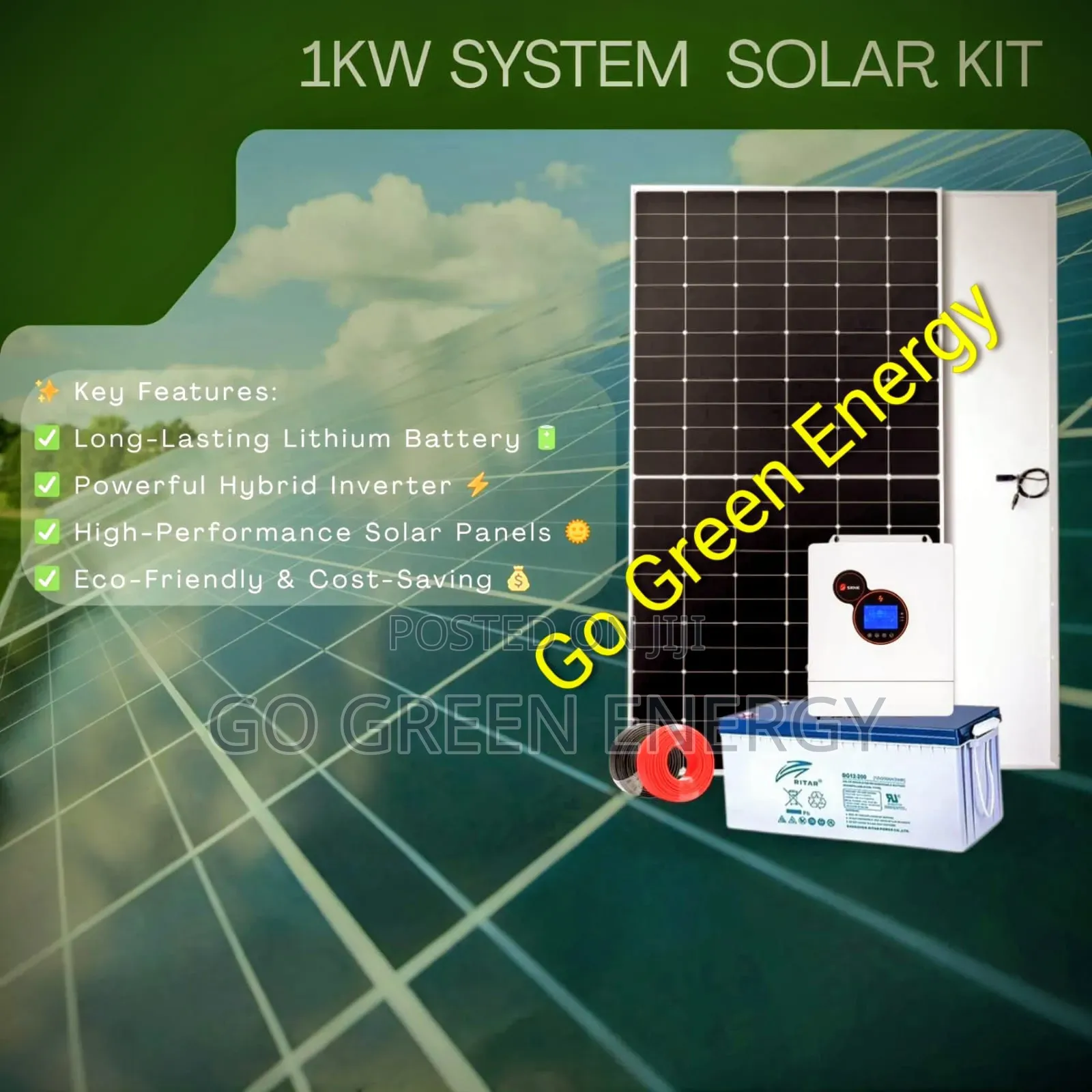 1kva Home Offgrid System