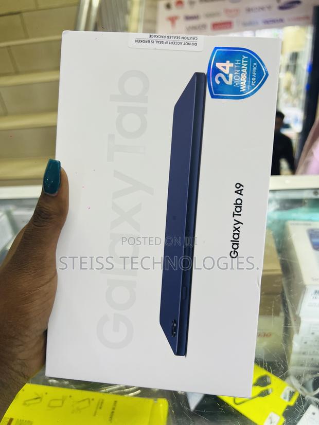 New Samsung Galaxy Tab A9 64 GB Black - thumbnail 2