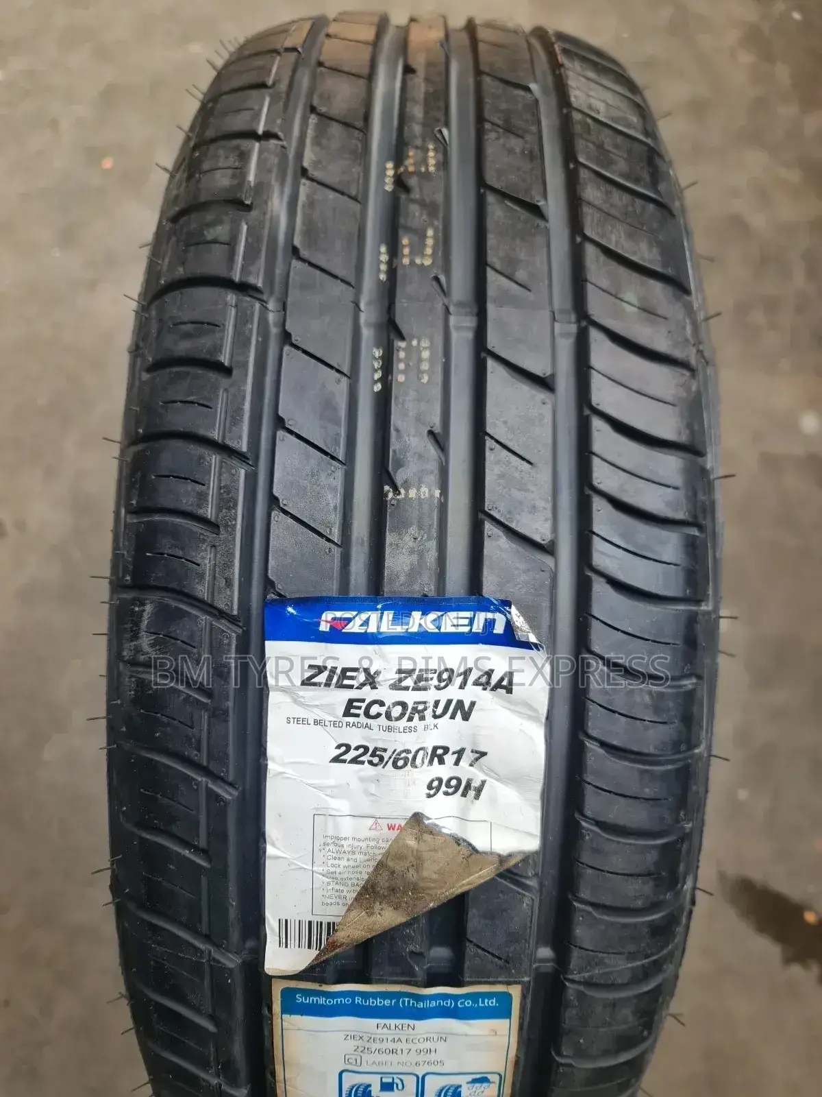 215 /60 R17 Falken Tyres (Thailand)