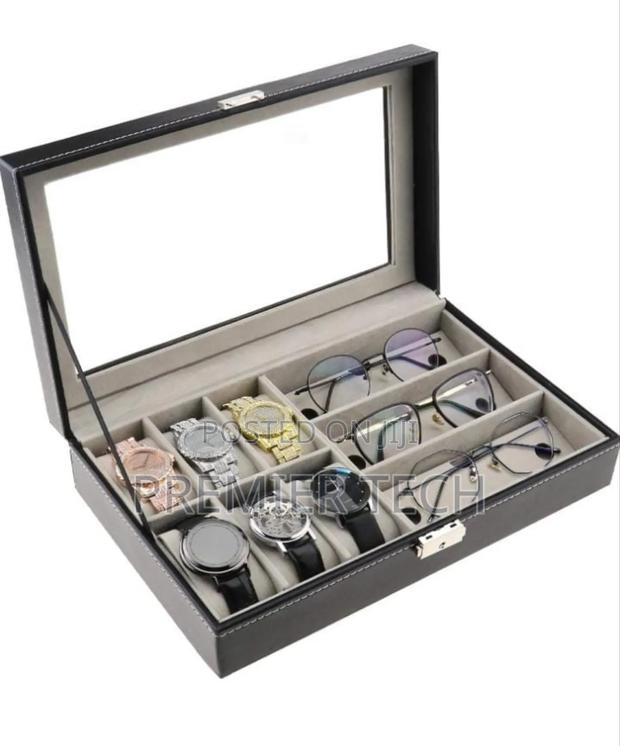 *Portable Watch + Glasses Organizer - main view