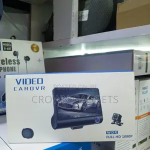 Full Hd 1080p Dual Lens Car DVR Dash Cam With Night Vision