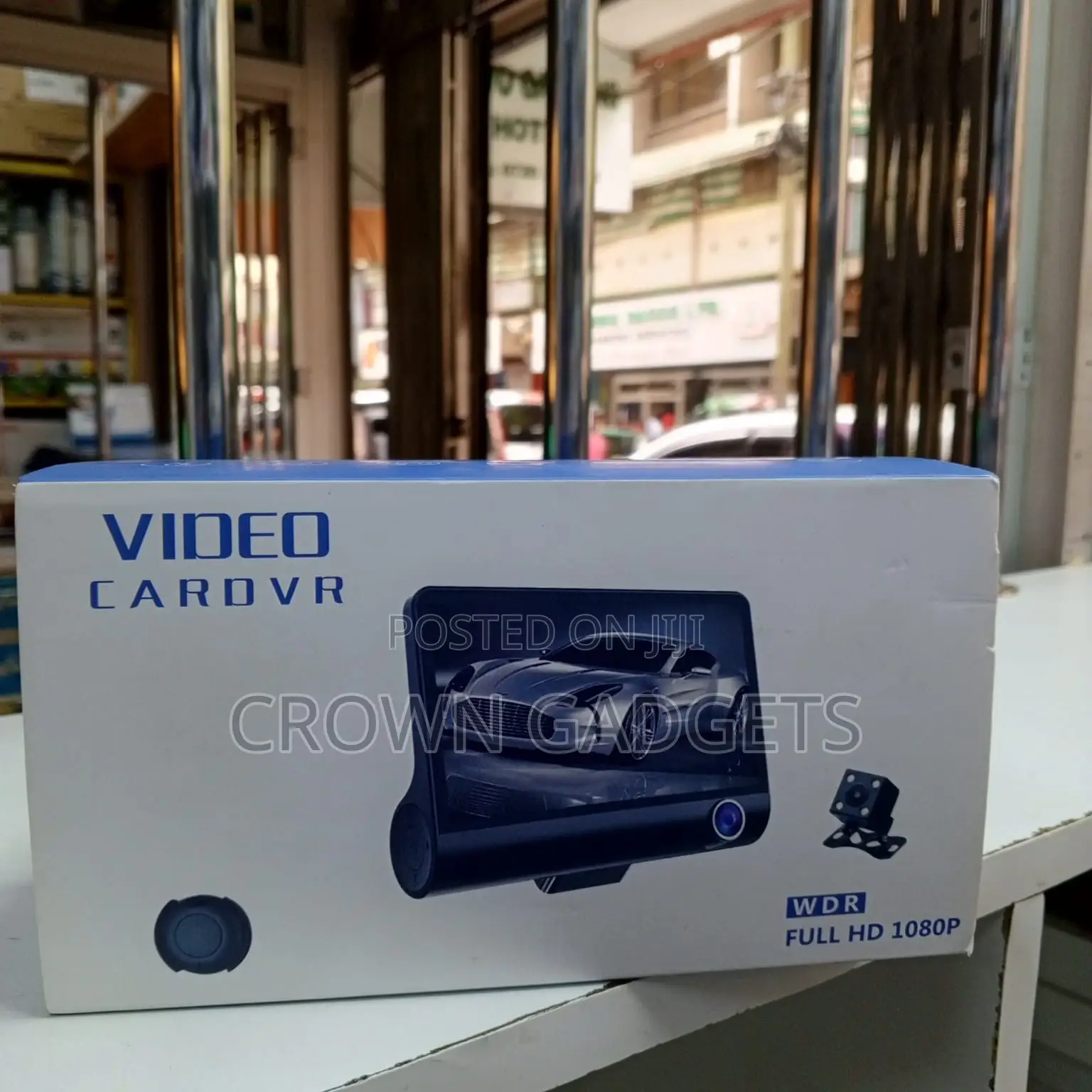 Dual Camera Car DVR Full Hd 1080p – 4" Display G-Sensor