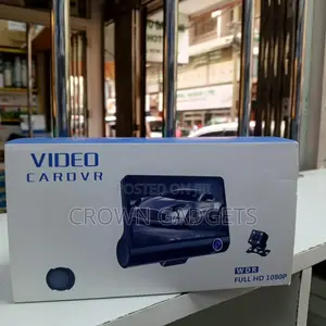 Dual Camera Car DVR Full Hd 1080p – 4" Display G-Sensor