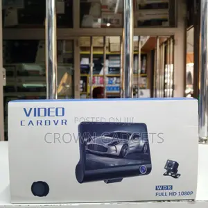 Dual Camera Car DVR Full Hd 1080p – 4" Display G-Sensor