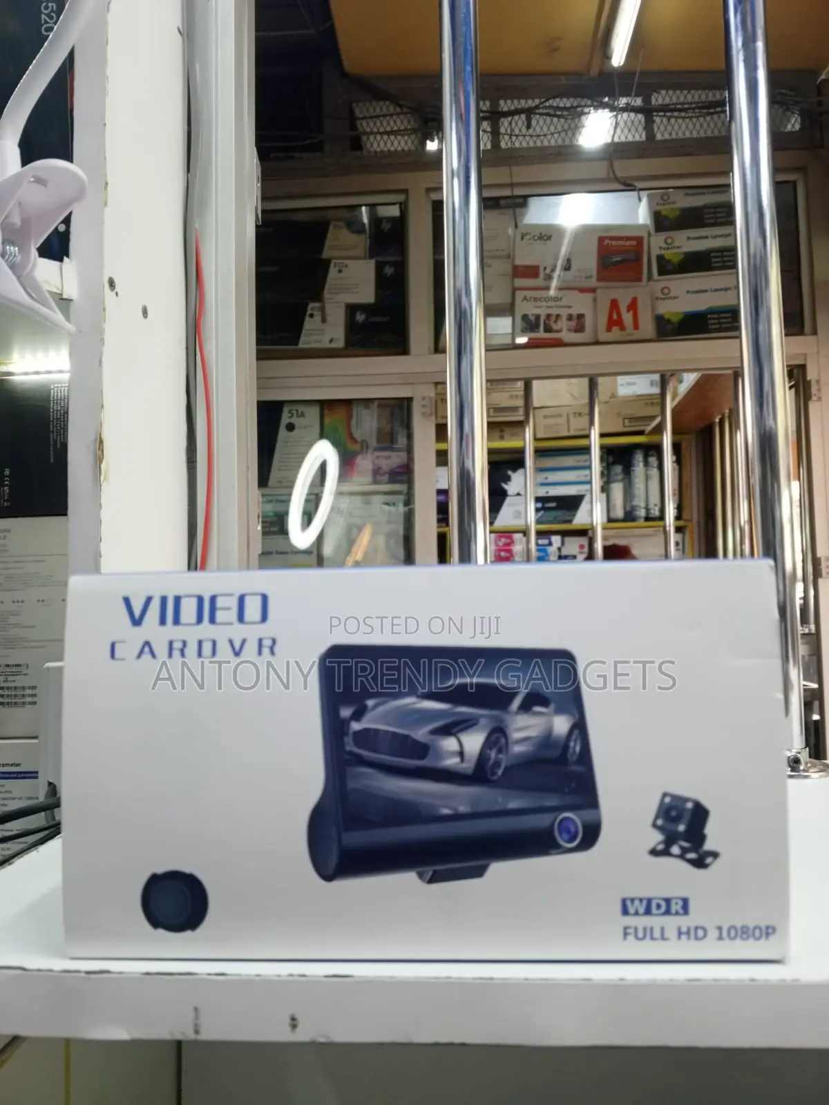 Car Dvr 1080p Full Hd Dash Cam Dual Lens With Wdr