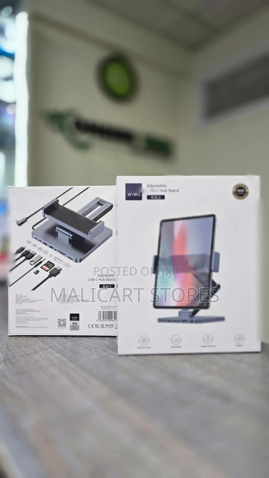 Wiwu Adjustable Usb-C Hub Stand 8 in 1