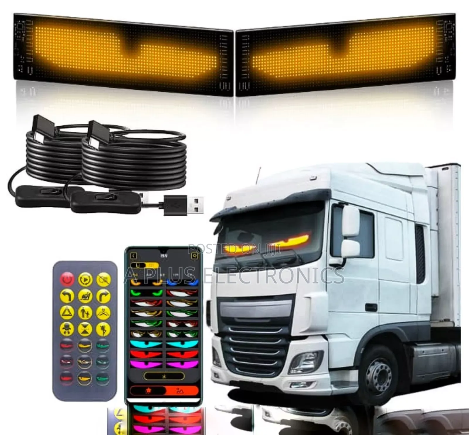 20×64 Led Double Panel Light With a Phone App