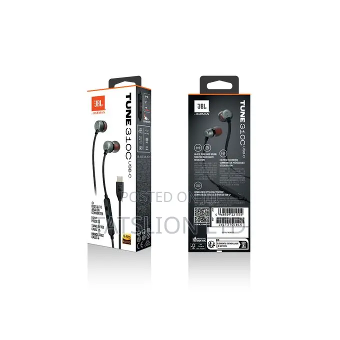 JBL Tune 310c Usb-C Earbuds