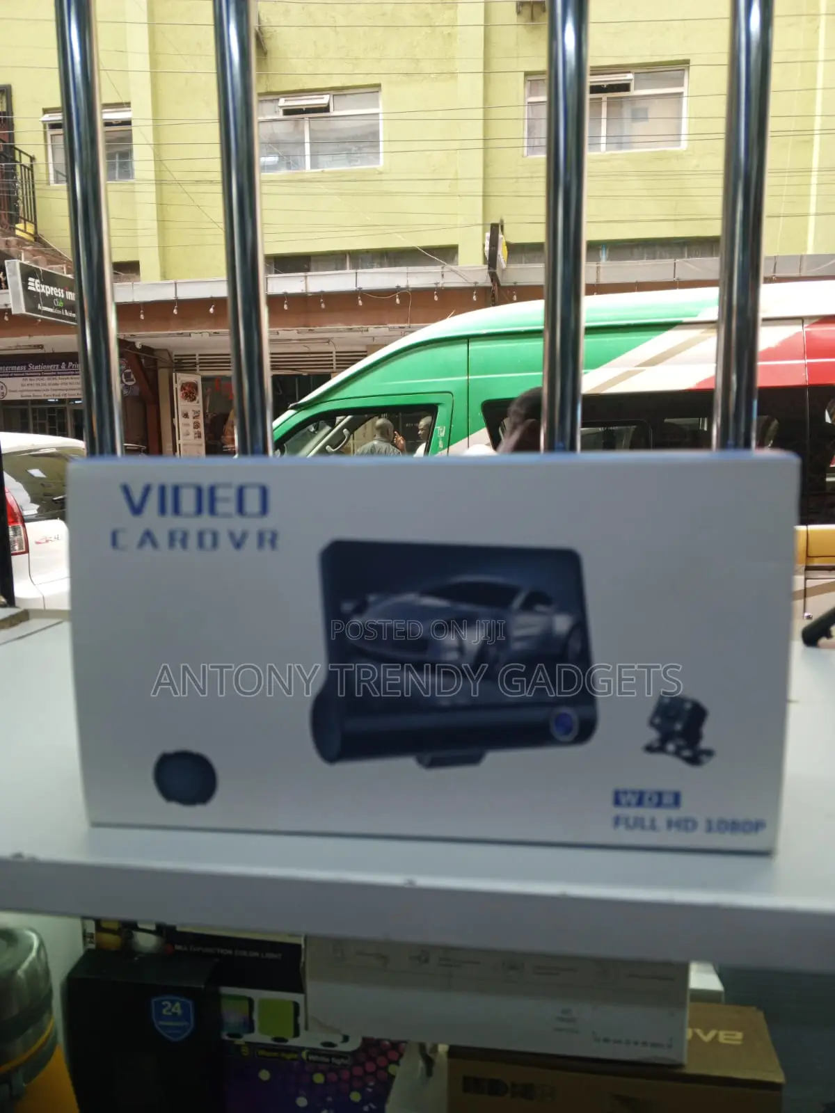 Dual Lens Car Dvr Full Hd 1080p – Loop Recording & Parking Mode