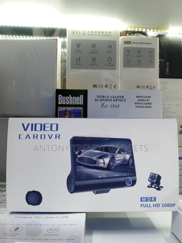 Wdr Car Dvr 1080p Dash Cam – Front & Rear Camera Recorder - main view