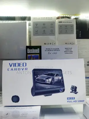 Wdr Car Dvr 1080p Dash Cam – Front & Rear Camera Recorder