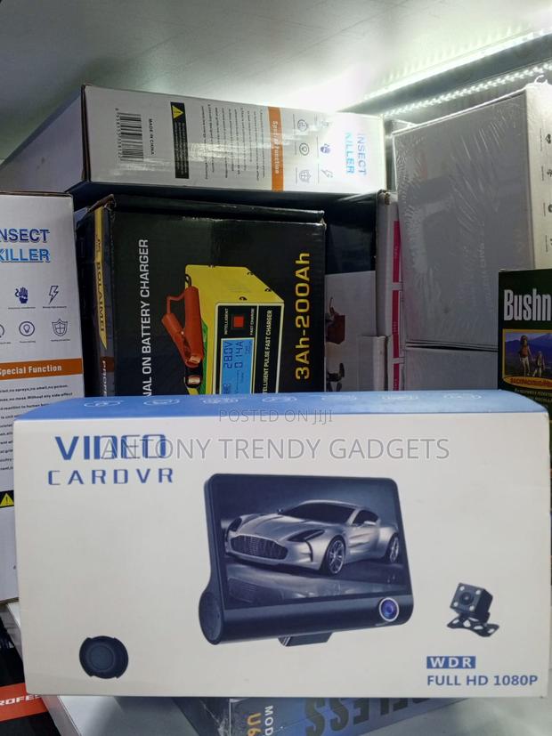 Wdr Car Dvr 1080p Dash Cam – Front & Rear Camera Recorder - thumbnail 3