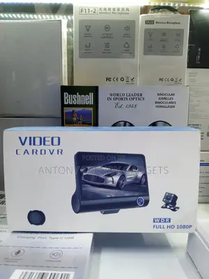 Full Hd 1080p Dash Cam Dual Camera With Motion Detection
