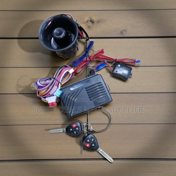 All Vehicles Universal Car Alarm Kit With Remote Key Controls