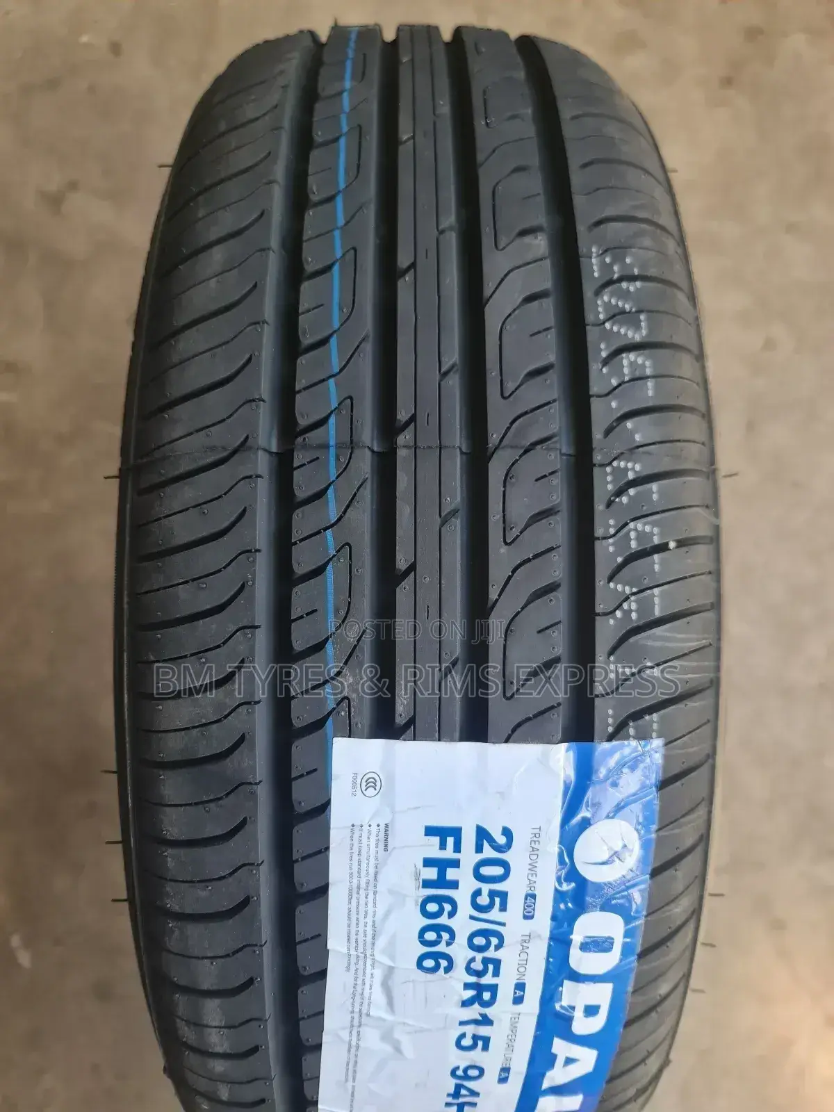 205 /65 R15 Apols Tyres.