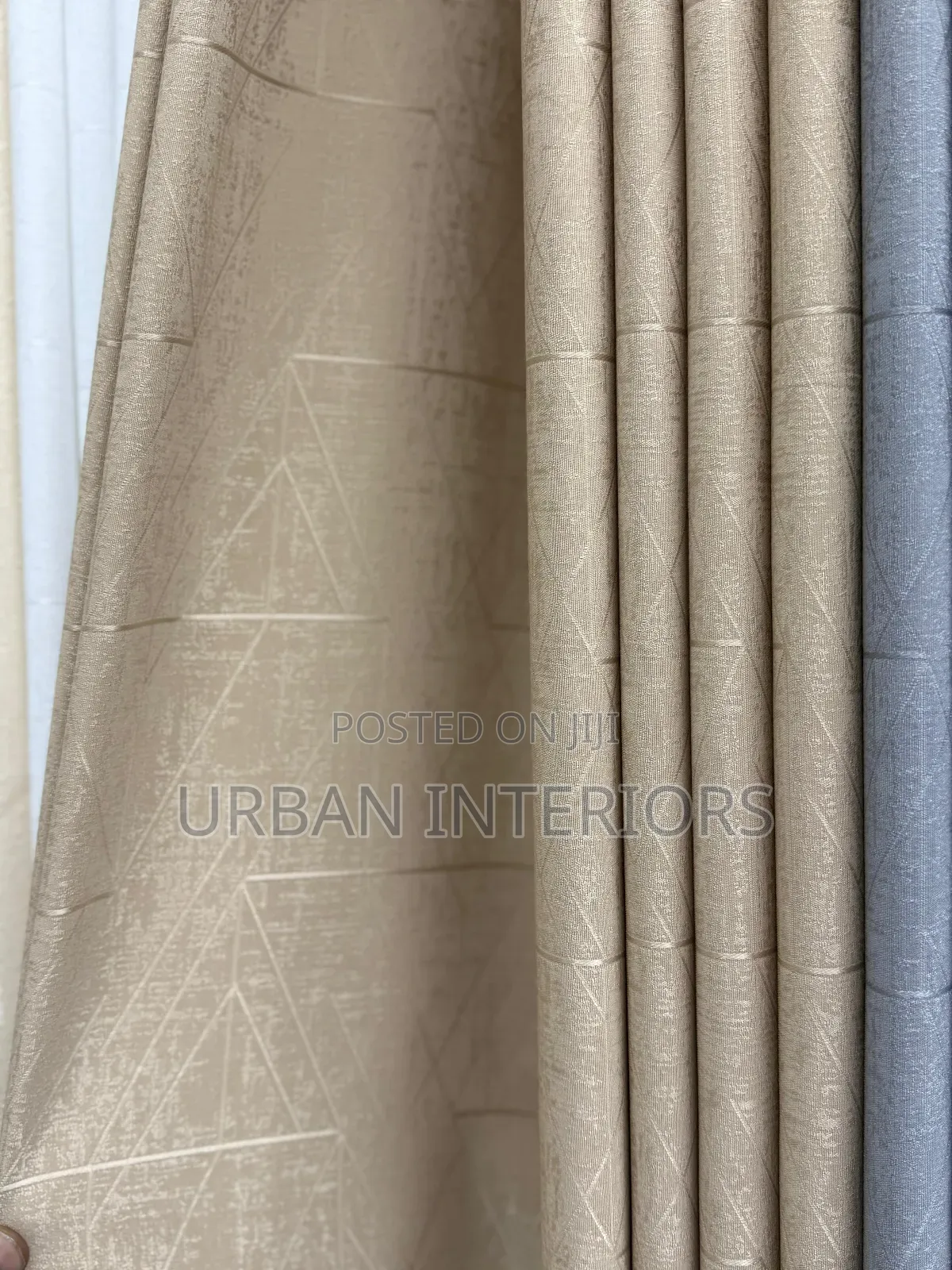 Gretgrey- Beige Curtains Grey and Beige Curtains