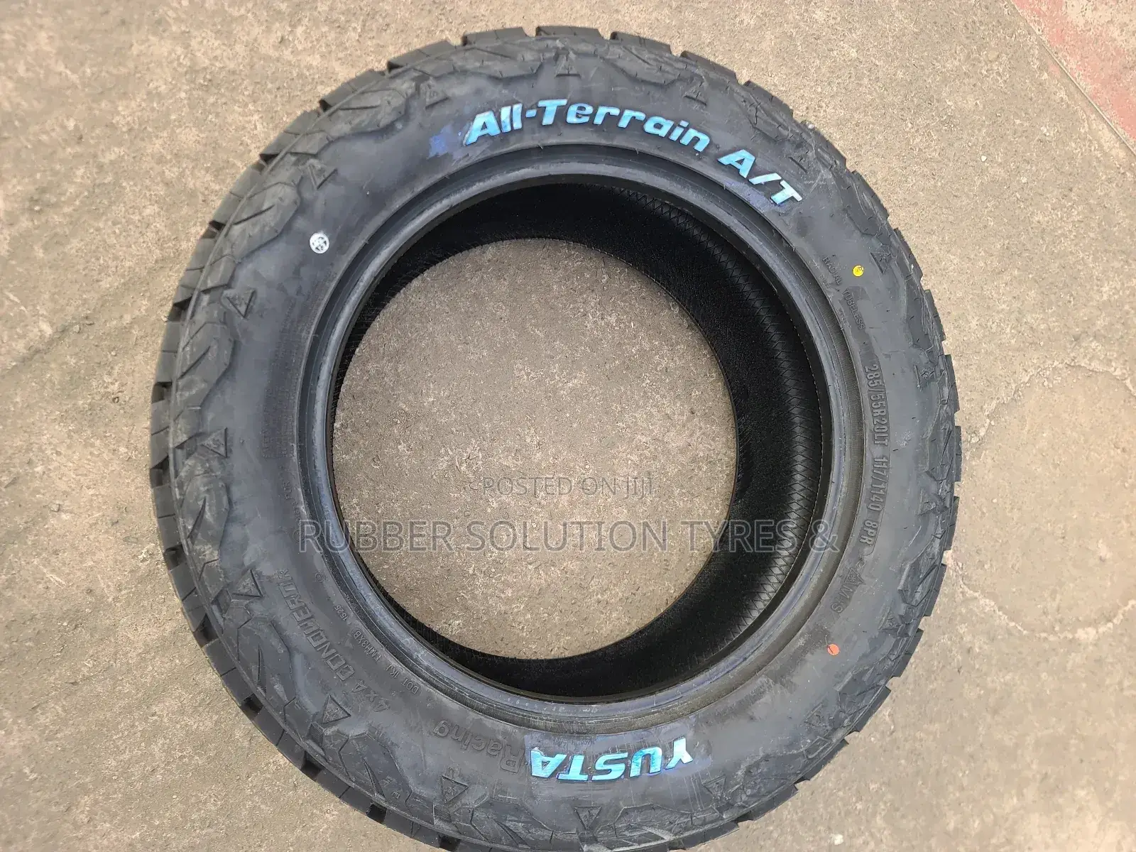 285/55r20 Yusta Tyres L/T10pr [4x4 Pro]