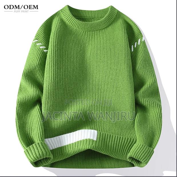 Knit Crewneck Sweaters - thumbnail 2