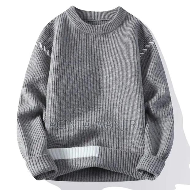 Knit Crewneck Sweaters - thumbnail 3