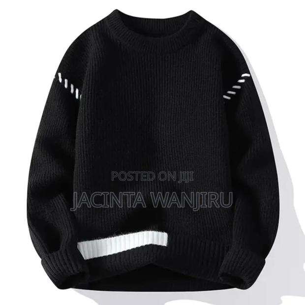 Knit Crewneck Sweaters - thumbnail 4