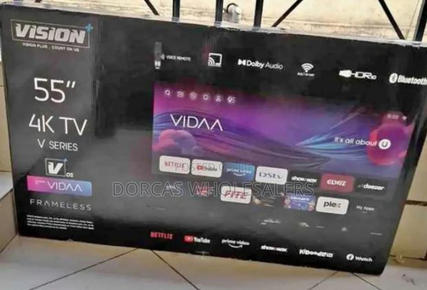 Excellent Vision 55inches Tv Android Vidaa Smart Tv - thumbnail 3