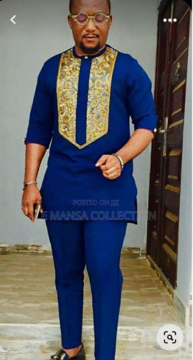 African Designer Modern Suit - main view