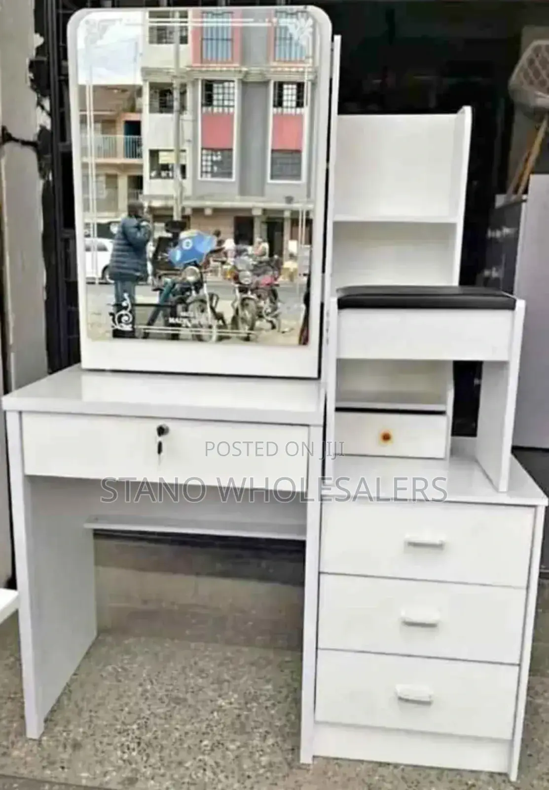 Affordable White Dressing Table