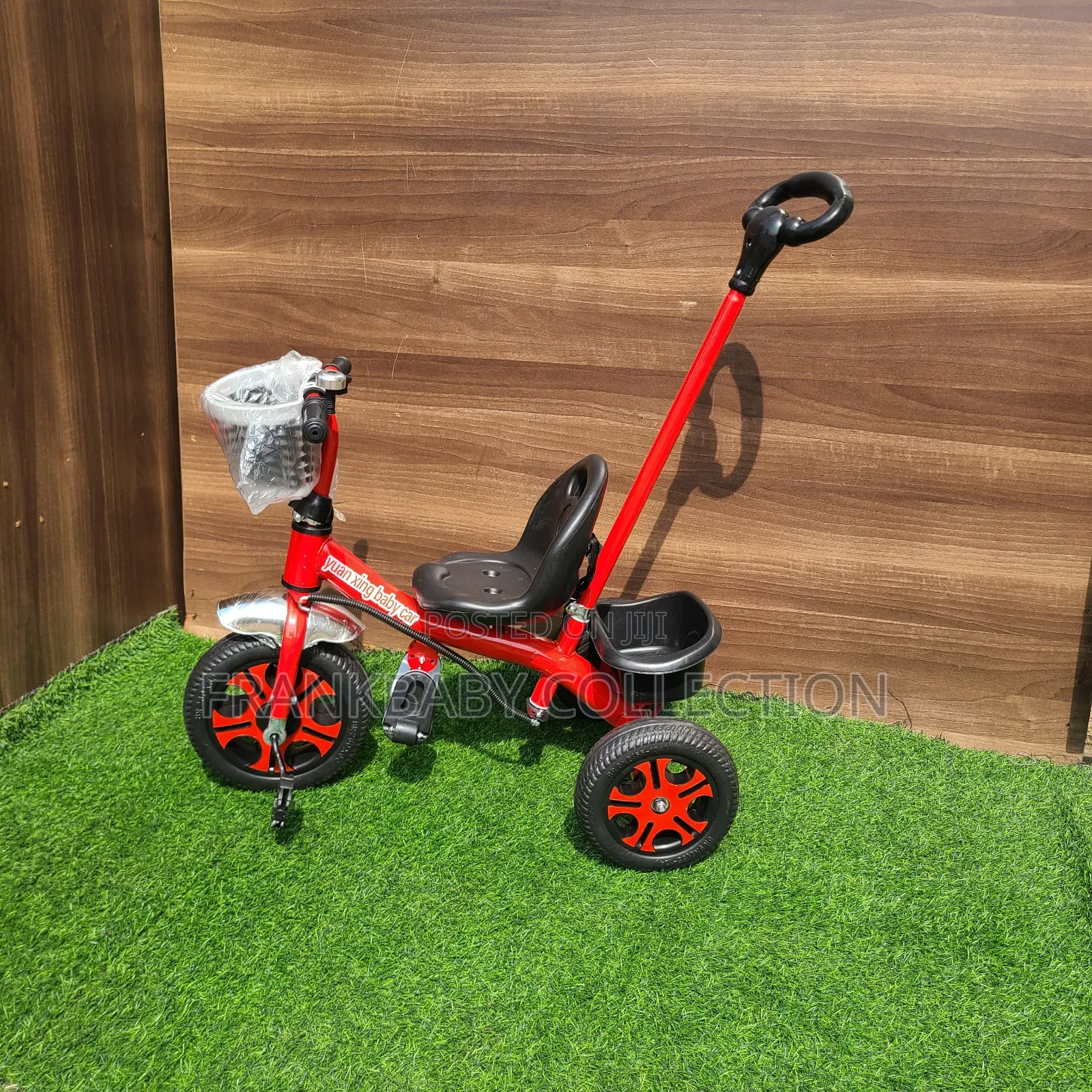 Push. Tricycle. With Safety Belt.