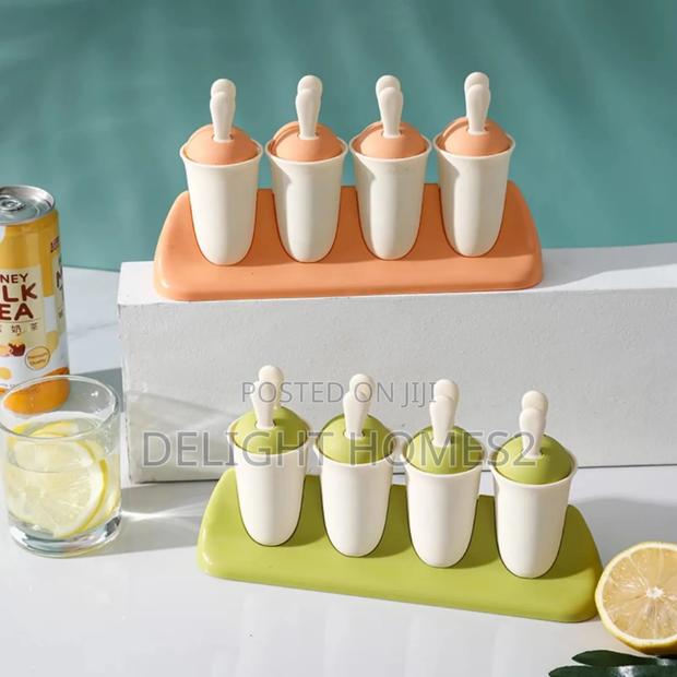 Reusable Plastic Ice Lolly Molds_cu - main view