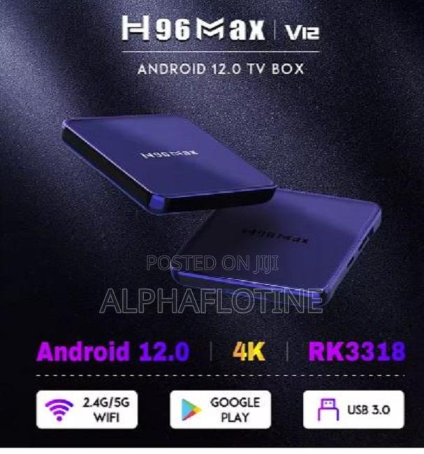 H96 Max V12 Smart Set Top Box - main view