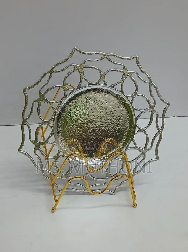 33 Cm Decorative Classy Charger Plates - thumbnail 4