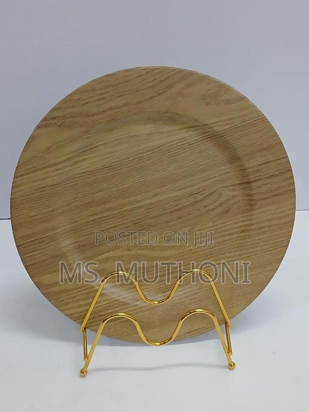 33 Cm Decorative Classy Charger Plates - thumbnail 6