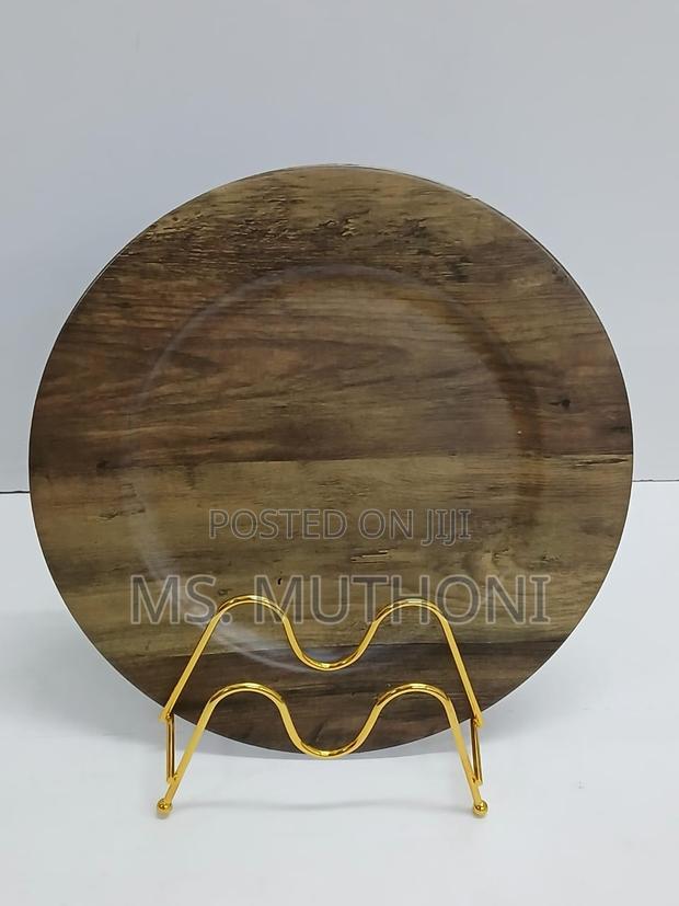 33 Cm Decorative Classy Charger Plates - thumbnail 7