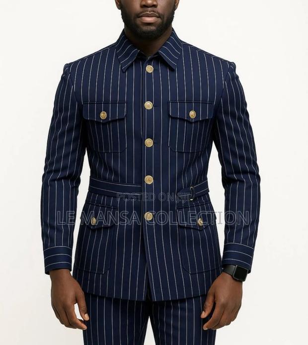 African Designer Modern Suit - main view