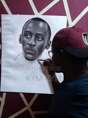 Pencils Portrait Drawing W1 - thumbnail 2