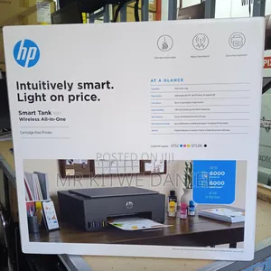 Hp Smart Tank 581 Wireless All in One Printer