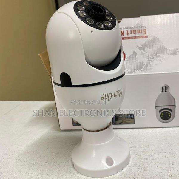 'remote View V380 Pro App Ptz Rotating Wi-fi Bulb Security Camera