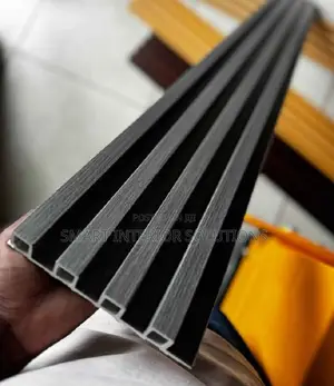 Grey WPC Fluted Panels