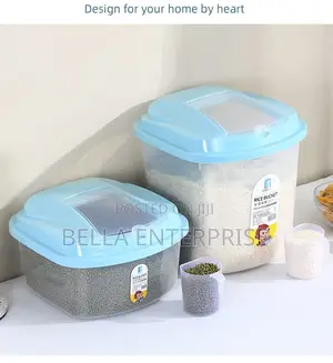 Back in Stock Plastic Cereal / Rice Buckets