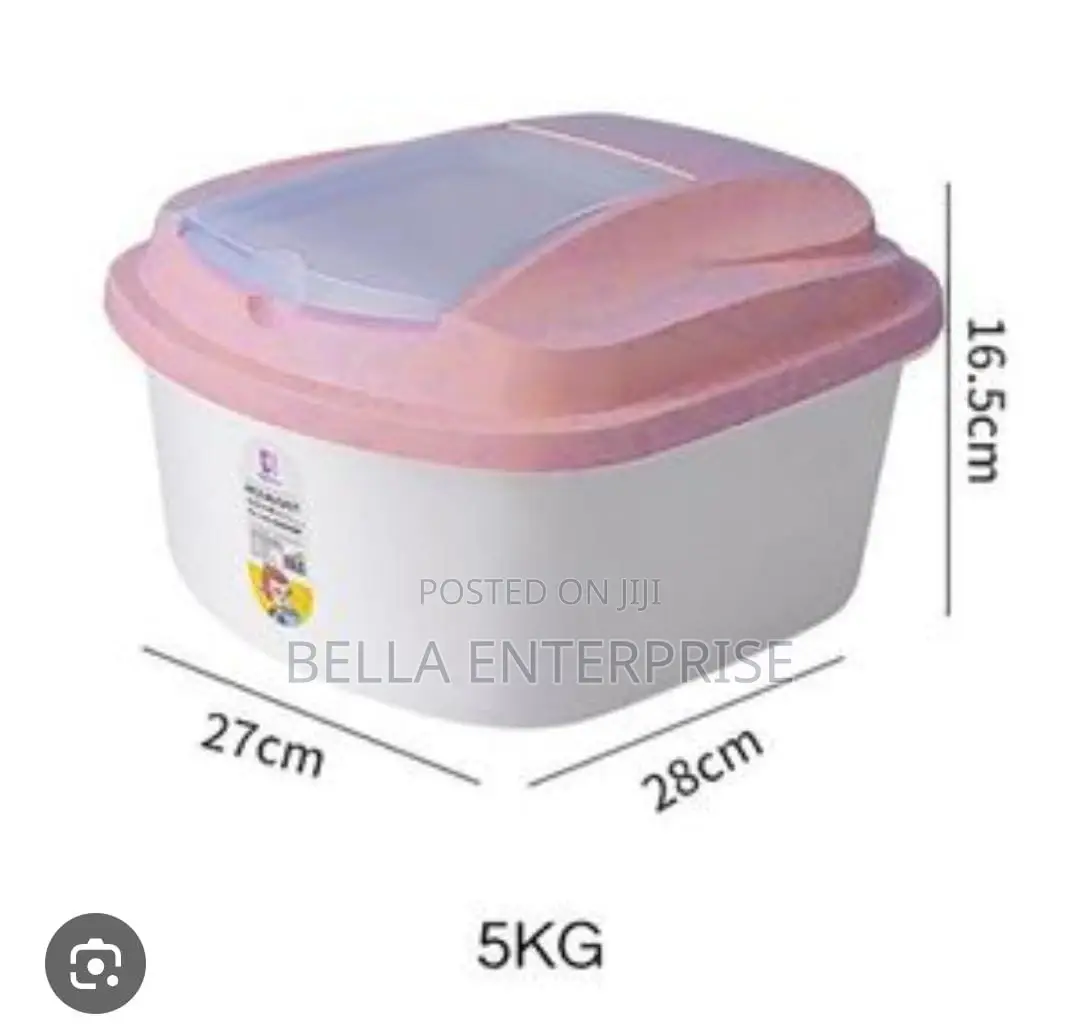 Back in Stock Plastic Cereal / Rice Buckets