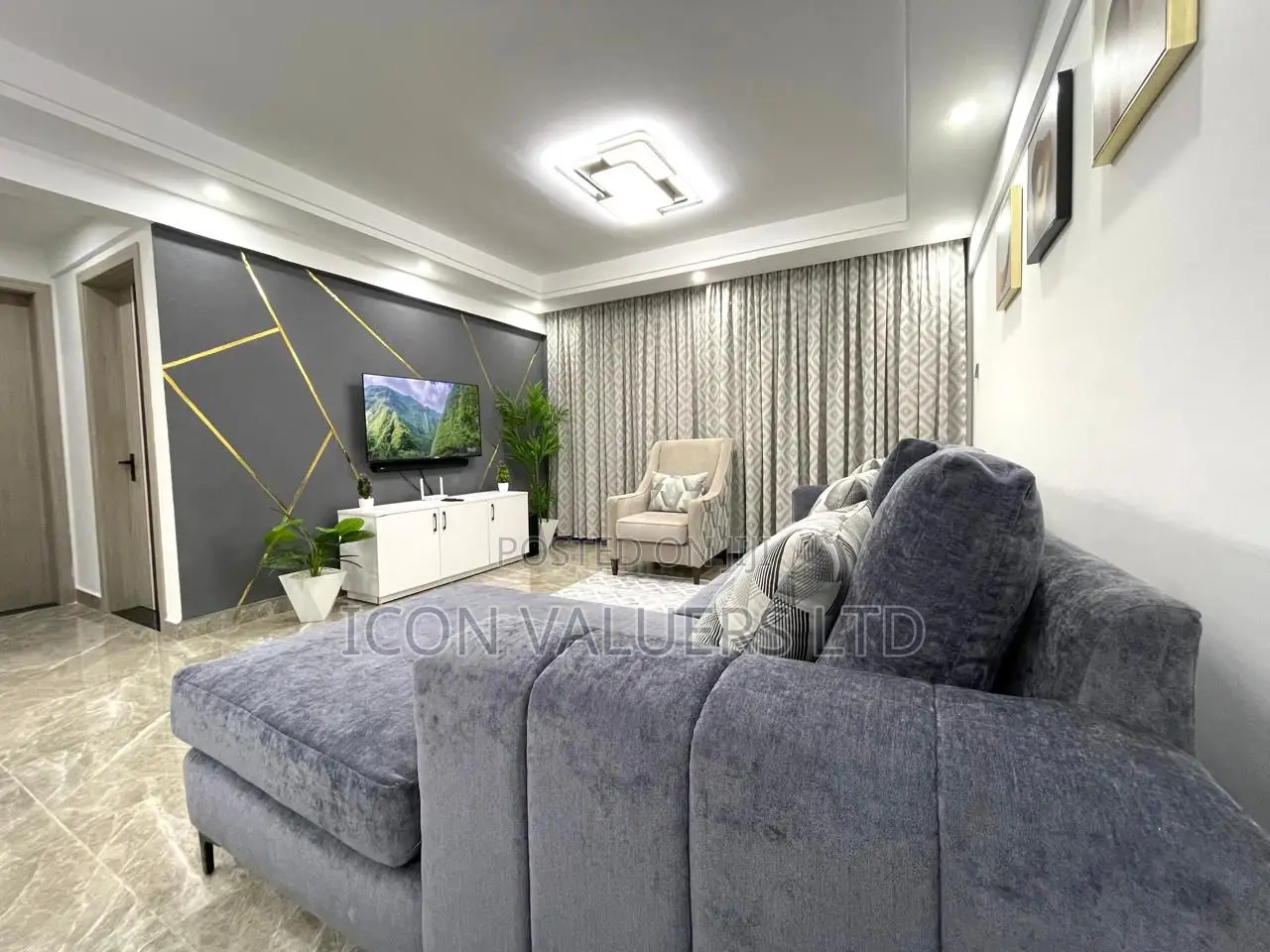 Furnished 2bdrm Apartment in Kilimani, Hurlingham for rent