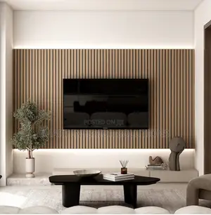 WPC Fluted Panels- Tv Wall Make Over