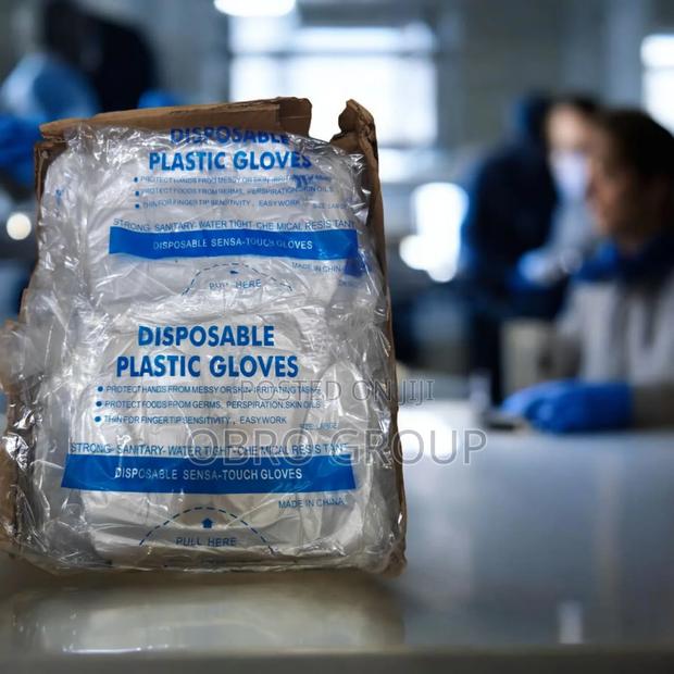 Disposable Plastic Gloves 100s - main view