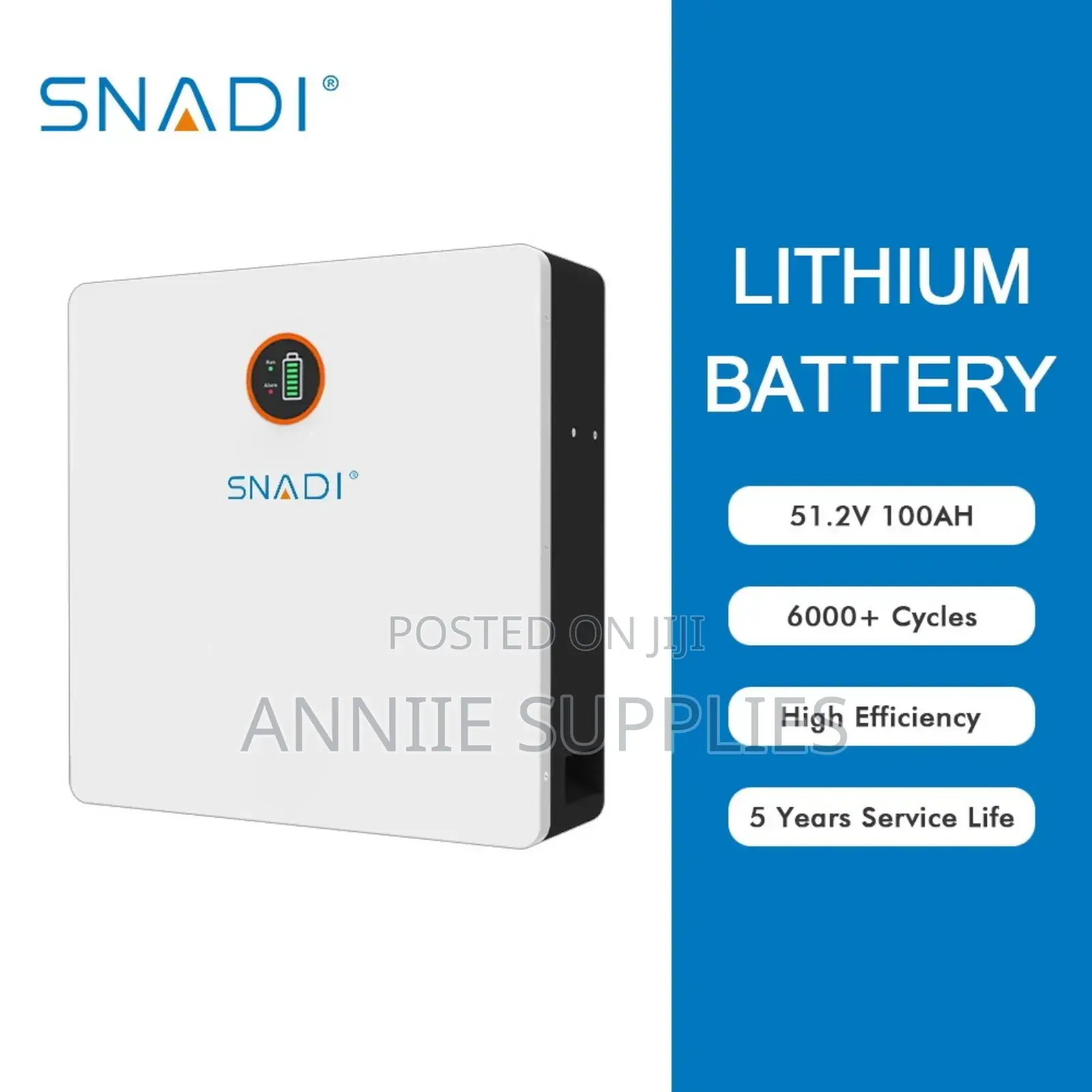 Snadi 51.2v Lithium Battery