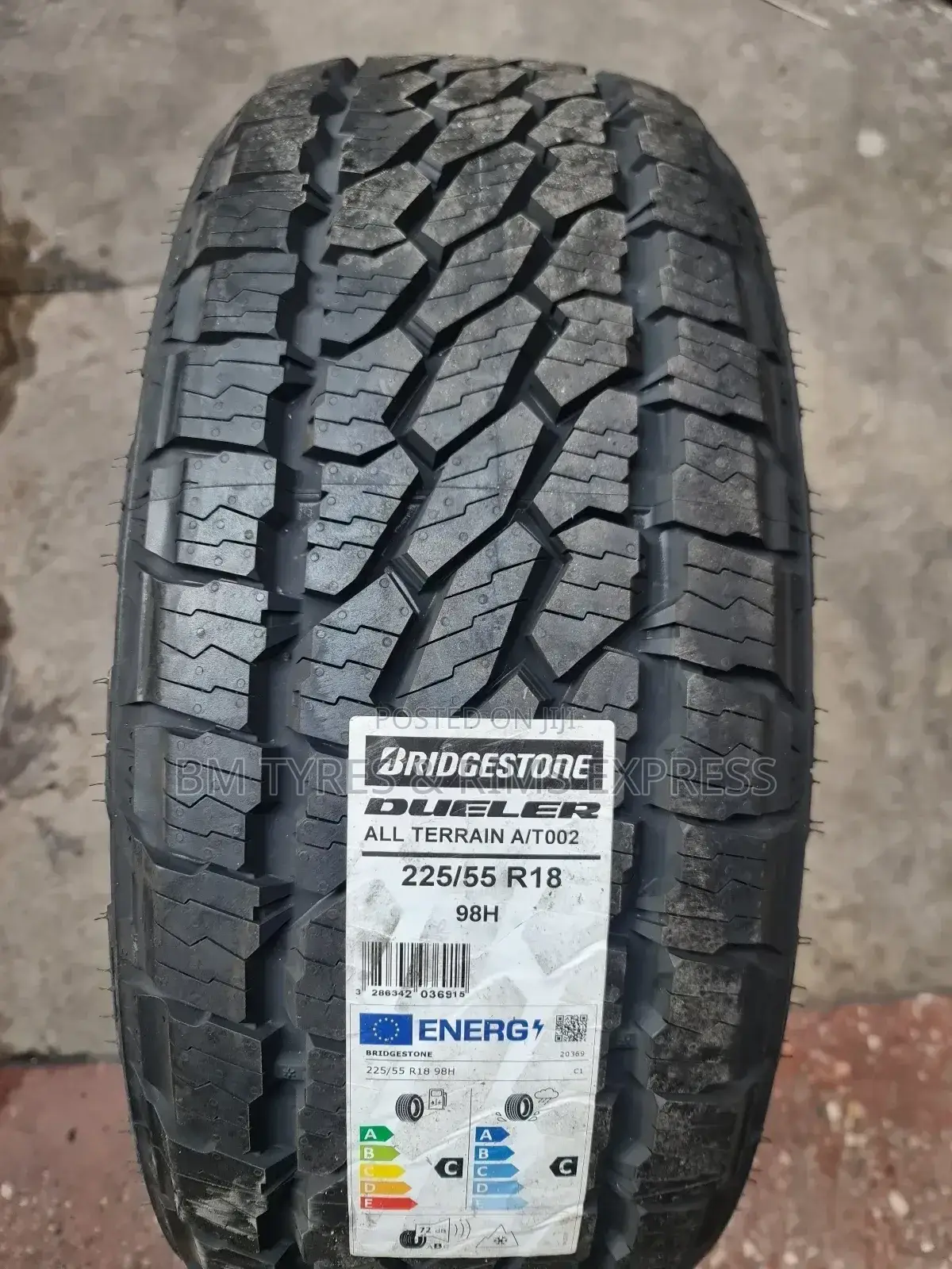225 /55 R18 Bringstone Tyres. (All Terrrain)