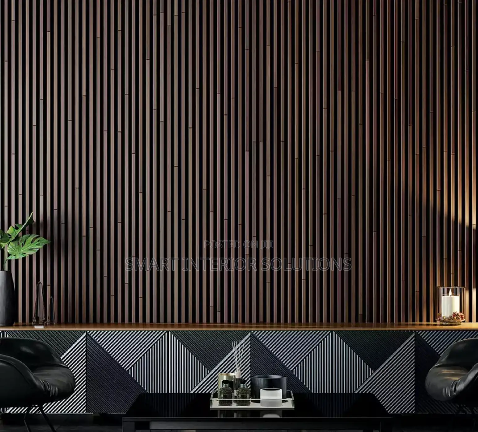 Fluted WPC Interior Finish