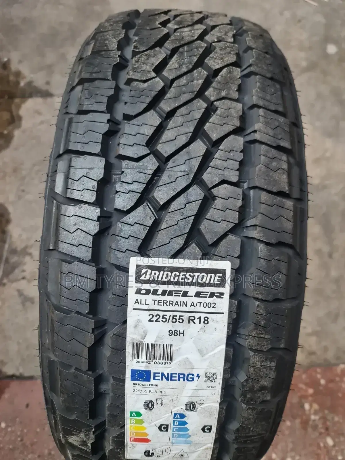 225 /55 R18 Bringstone Tyres. (All Terrrain)