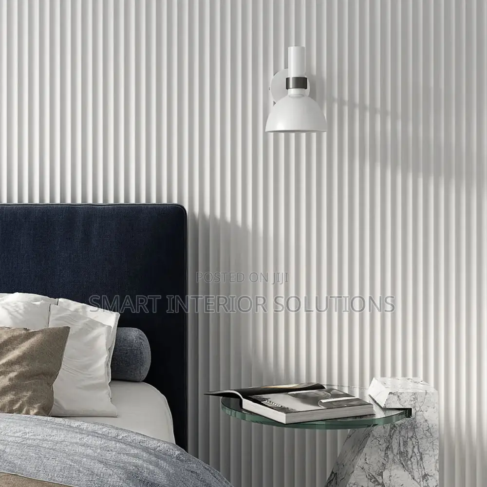 White Fluted Wall Panels