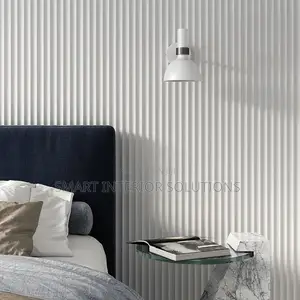 White Fluted Wall Panels